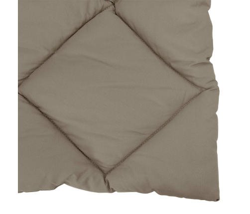 Ziemas Gultas Sega Gaiši Pelēks 220 X 155 Cm Mikrošķiedra Vidaxl