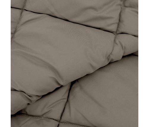 Ziemas Gultas Sega Gaiši Pelēks 240 X 260 Cm Mikrošķiedra Vidaxl