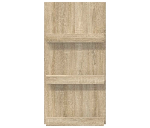 Žurnālu Statīvs Sonoma Ozols 51 X 11 X 102 Cm Inženierijas Koks Vidaxl