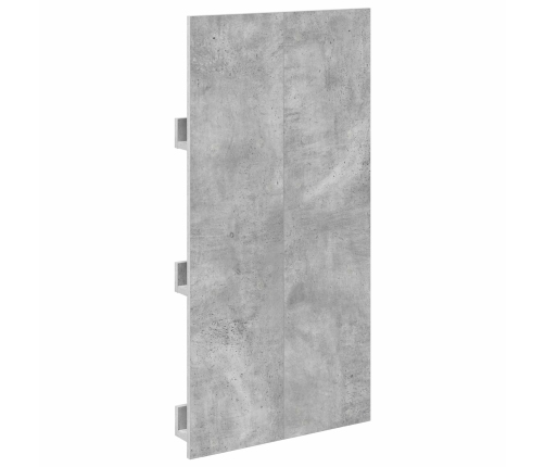 Žurnālu Statīvs Ar Plauktu Betona Pelēks 51 X 11 X 102 Cm Vidaxl