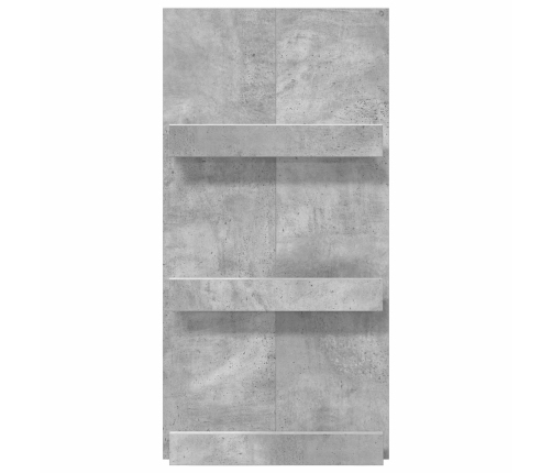 Žurnālu Statīvs Ar Plauktu Betona Pelēks 51 X 11 X 102 Cm Vidaxl