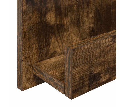 Žurnālu Statīvs Dūmaka Ozols 51 X 11 X 102 Cm Inženierijas Koks Vidaxl