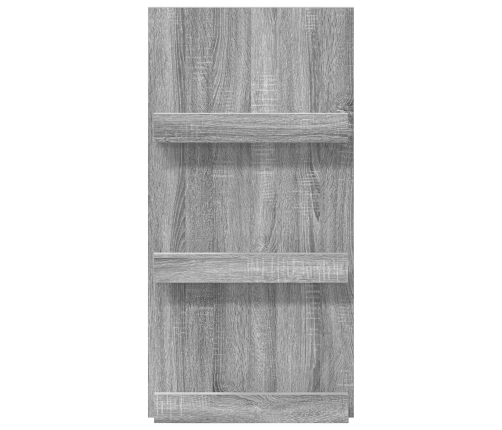 Žurnālu Statīvs Ar Plauktu Pelēks Sonoma 51 X 11 X 102 Cm Vidaxl