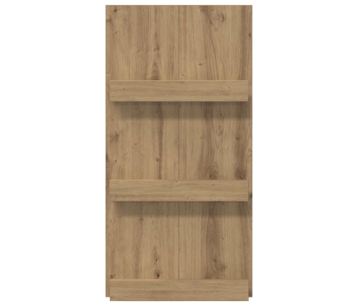 Žurnālu Statīvs Ar Plauktu Artisānā Ozols 51 X 11 X 102 Cm Vidaxl