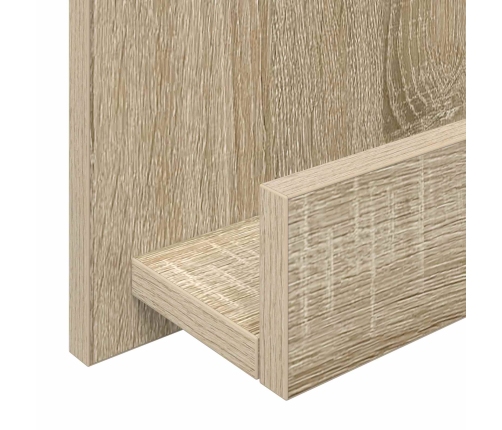 Žurnālu Statīvs Sonoma Ozols 51 X 11 X 102 Cm Inženierijas Koks Vidaxl