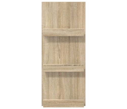 Žurnālu Statīvs Sonoma Ozols 51 X 11 X 102 Cm Inženierijas Koks Vidaxl