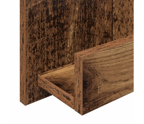 Žurnālu Statīvs Vecs Koks 51 X 11 X 102 Cm Inženierijas Koks Vidaxl