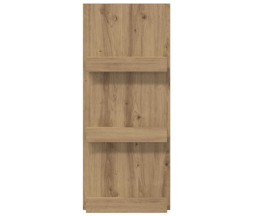 Žurnālu Statīvs Ar Plauktu Artisānā Ozols 51 X 11 X 102 Cm Vidaxl