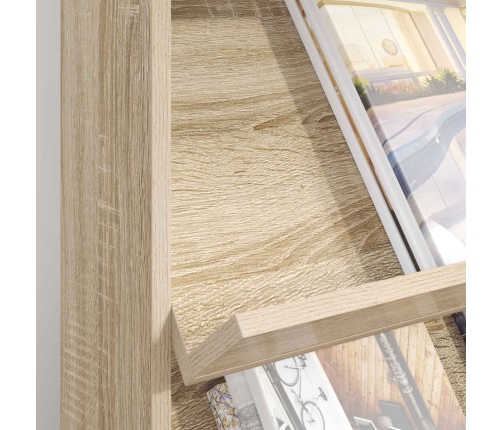 Žurnālu Statīvs Sonoma Ozols 70 X 41 X 156 Cm Inženierijas Koks Vidaxl