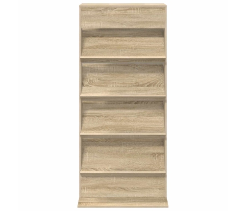 Žurnālu Statīvs Sonoma Ozols 70 X 41 X 156 Cm Inženierijas Koks Vidaxl