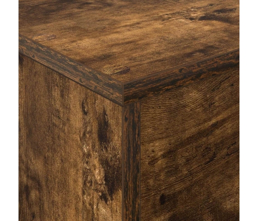 Žurnālu Statīvs Dūmaka Ozols 70 X 41 X 156 Cm Inženierijas Koks Vidaxl