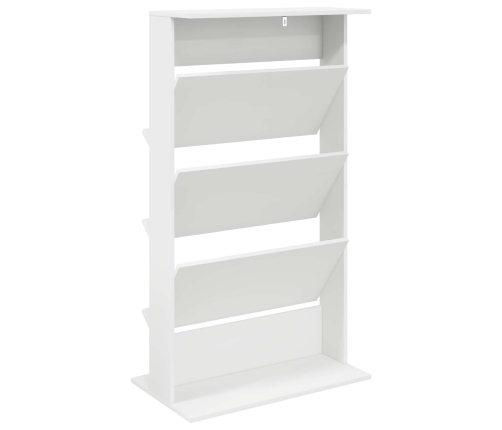 Žurnālu Statīvs Balts 70 X 41 X 126 Cm Inženierijas Koks Vidaxl