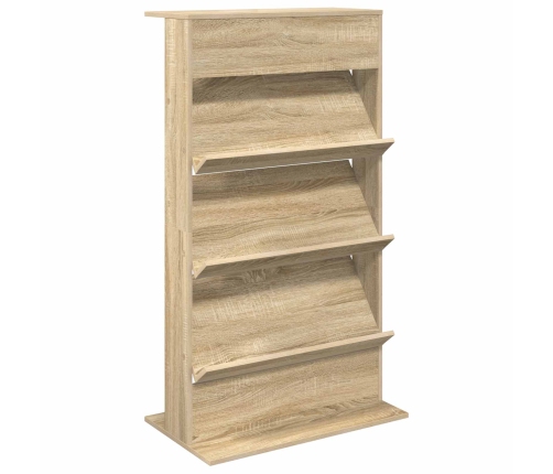 Žurnālu Statīvs Sonoma Ozols 70 X 41 X 126 Cm Inženierijas Koks Vidaxl