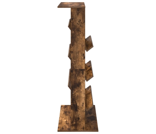 Žurnālu Statīvs Dūmaka Ozols 70 X 41 X 126 Cm Inženierijas Koks Vidaxl