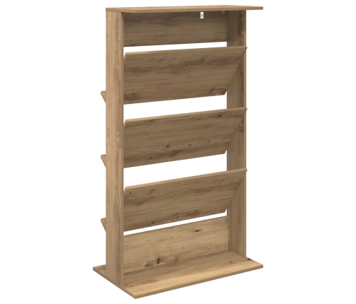 Žurnālu Statīvs Ar Plauktu Artisānā Ozols 70 X 41 X 126 Cm Vidaxl