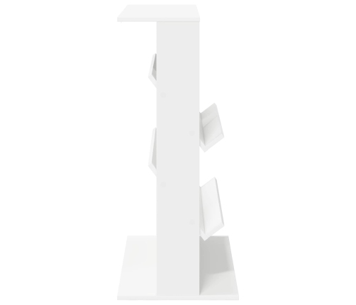 Žurnālu Statīvs Balts 70 X 41 X 96 Cm Inženierijas Koks Vidaxl