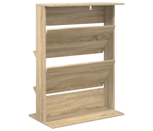 Žurnālu Statīvs Ar Plauktu Ar Uzglabāšanu Inženierijas Koks Vidaxl