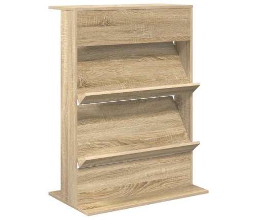 Žurnālu Statīvs Ar Plauktu Ar Uzglabāšanu Inženierijas Koks Vidaxl