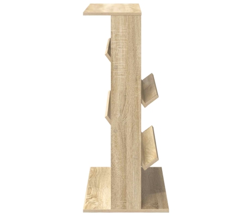 Žurnālu Statīvs Ar Plauktu Ar Uzglabāšanu Inženierijas Koks Vidaxl