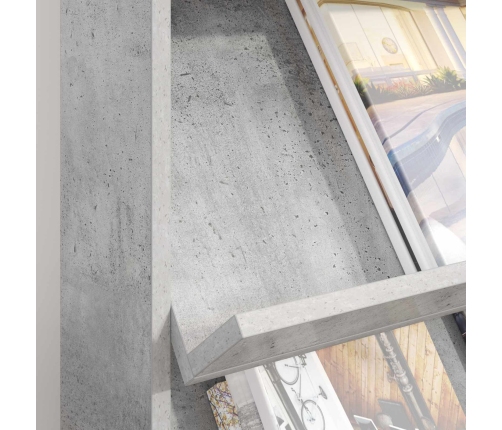 Žurnālu Statīvs Ar Plauktu Ar Uzglabāšanu Inženierijas Koks Vidaxl