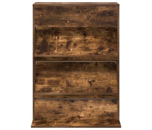 Žurnālu Statīvs Ar Plauktu Ar Uzglabāšanu Inženierijas Koks Vidaxl