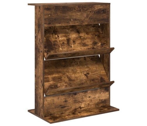 Žurnālu Statīvs Ar Plauktu Ar Uzglabāšanu Inženierijas Koks Vidaxl