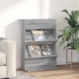 Žurnālu Statīvs Pelēks Sonoma 70 X 41 X 96 Cm Inženierijas Koks Vidaxl Žurnālu Statīvs Pelēks Sonoma 70 X 41 X 96 Cm Inženierijas Koks Vidaxl