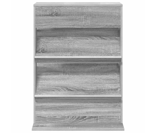 Žurnālu Statīvs Pelēks Sonoma 70 X 41 X 96 Cm Inženierijas Koks Vidaxl