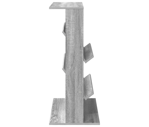 Žurnālu Statīvs Pelēks Sonoma 70 X 41 X 96 Cm Inženierijas Koks Vidaxl