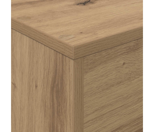 Žurnālu Statīvs Ar Plauktu Artisānā Ozols 70 X 41 X 96 Cm Vidaxl