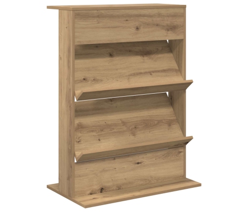 Žurnālu Statīvs Ar Plauktu Artisānā Ozols 70 X 41 X 96 Cm Vidaxl