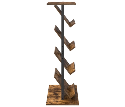 Žurnālu Statīvs Ar Plauktu Dūmaka Ozols 68 X 40 X 123.5 Cm Vidaxl