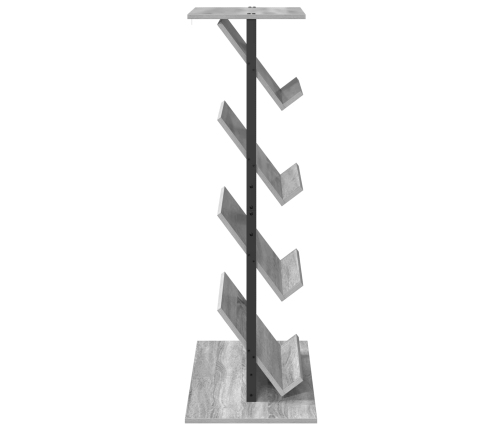 Žurnālu Statīvs Ar Plauktu Pelēks Sonoma 68 X 40 X 123.5 Cm Vidaxl