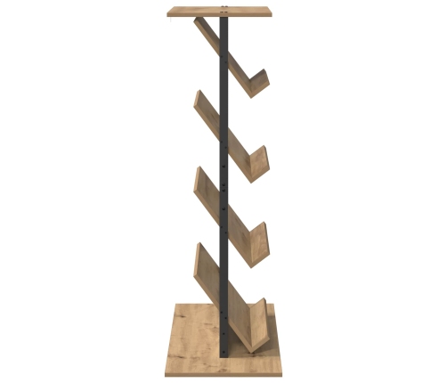 Žurnālu Statīvs Ar Plauktu Artisānā Ozols 68 X 40 X 123.5 Cm Vidaxl