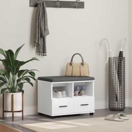 Zāles Sols Ar Spilvenu Ar Atvilktni Balts 60 X 38 X 46 Cm Vidaxl