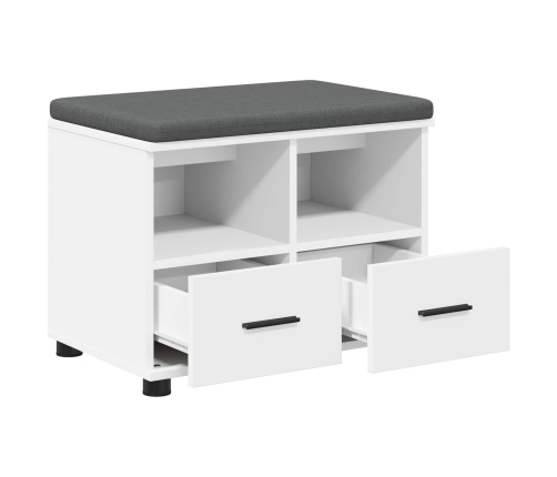 Zāles Sols Ar Spilvenu Ar Atvilktni Balts 60 X 38 X 46 Cm Vidaxl