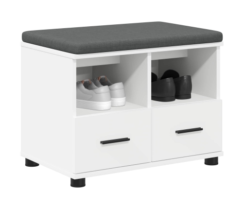 Zāles Sols Ar Spilvenu Ar Atvilktni Balts 60 X 38 X 46 Cm Vidaxl