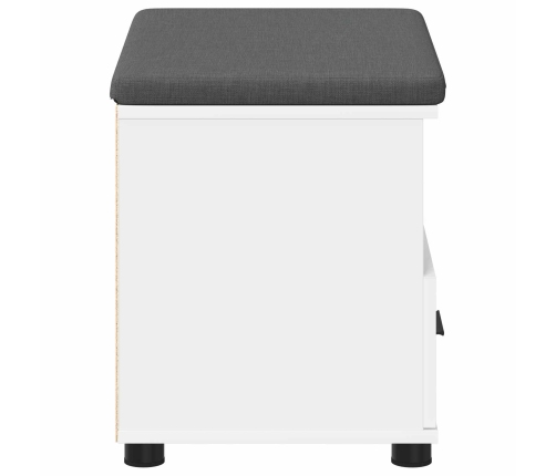 Zāles Sols Ar Spilvenu Ar Atvilktni Balts 60 X 38 X 46 Cm Vidaxl