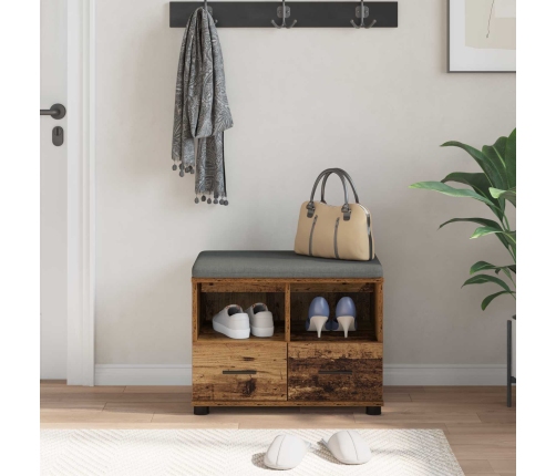 Zāles Sols Ar Spilvenu Ar Atvilktni Vecs Koks 60 X 38 X 46 Cm Vidaxl