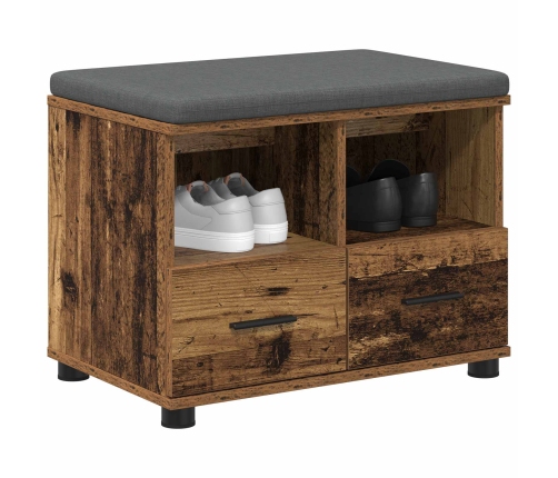 Zāles Sols Ar Spilvenu Ar Atvilktni Vecs Koks 60 X 38 X 46 Cm Vidaxl