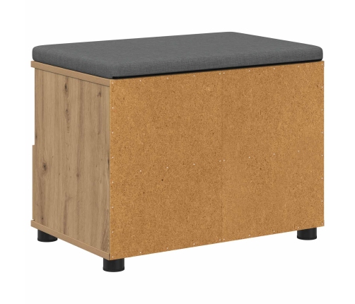 Zāles Sols Ar Spilvenu Artisānā Ozols 60 X 38 X 46 Cm Vidaxl