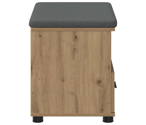 Zāles Sols Ar Spilvenu Artisānā Ozols 60 X 38 X 46 Cm Vidaxl