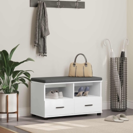 Zāles Sols Ar Spilvenu Ar Atvilktni Balts 80 X 38 X 46 Cm Vidaxl