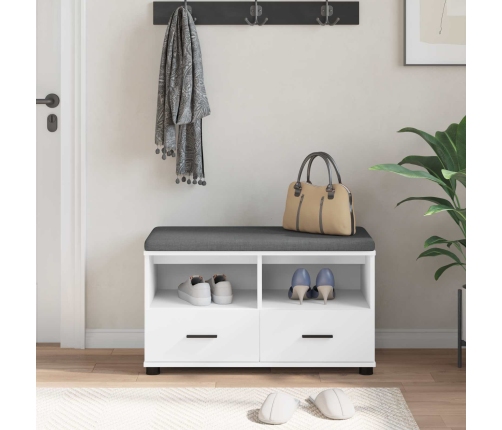 Zāles Sols Ar Spilvenu Ar Atvilktni Balts 80 X 38 X 46 Cm Vidaxl