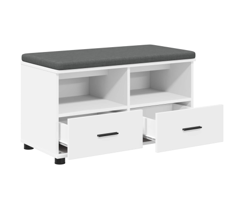 Zāles Sols Ar Spilvenu Ar Atvilktni Balts 80 X 38 X 46 Cm Vidaxl