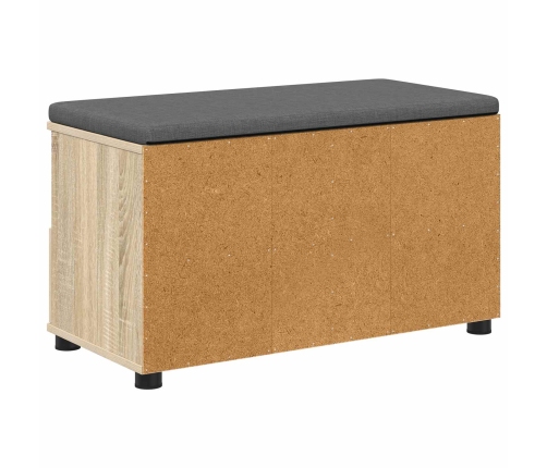 Zāles Sols Ar Spilvenu Sonoma Ozols 80 X 38 X 46 Cm Vidaxl