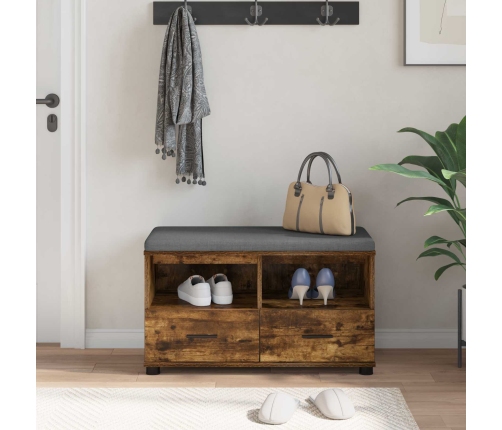 Zāles Sols Ar Spilvenu Dūmaka Ozols 80 X 38 X 46 Cm Vidaxl