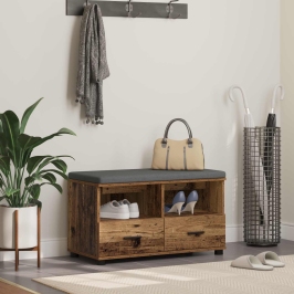 Zāles Sols Ar Spilvenu Ar Atvilktni Vecs Koks 80 X 38 X 46 Cm Vidaxl