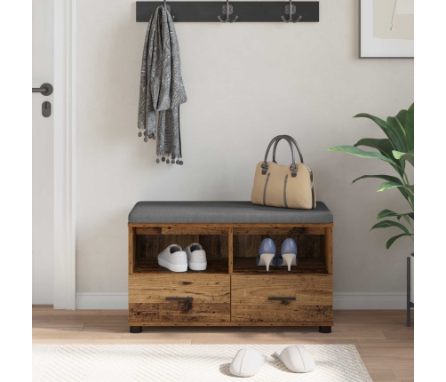 Zāles Sols Ar Spilvenu Ar Atvilktni Vecs Koks 80 X 38 X 46 Cm Vidaxl