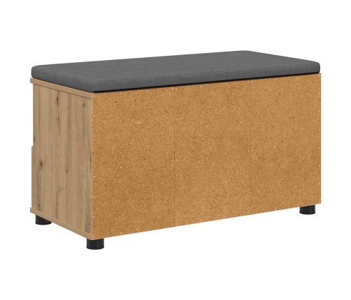 Zāles Sols Ar Spilvenu Artisānā Ozols 80 X 38 X 46 Cm Vidaxl